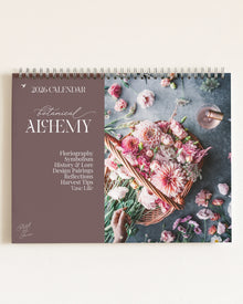 2026 PBF Photography Calendar: Botanical Alchemy (Worldwide Shipping Available)