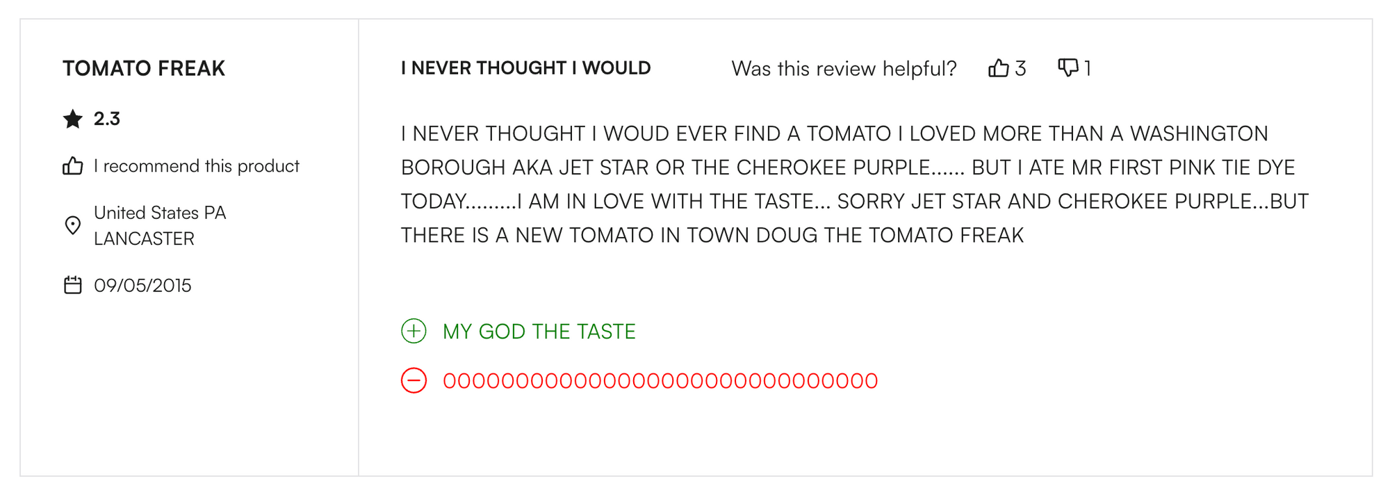 Tomato 'Pink Berkeley Tie Dye'