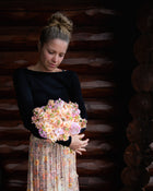 Stock 'Apricot & Cherry Blossom Mix'