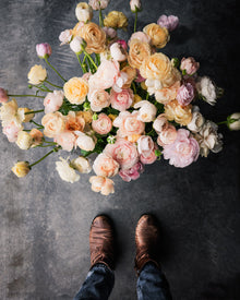 Ranunculus French Half Clone Wedding Pastels